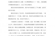 清远旅游感想(张家界旅游感想)