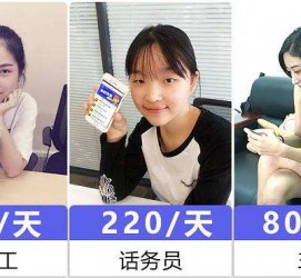 清远关于斗米兼职上的模特雇用的信息