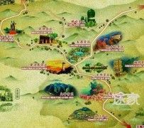清远景点地图(长沙景点地图)