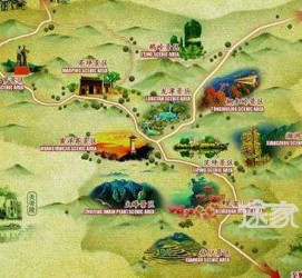 清远景点地图(长沙景点地图)